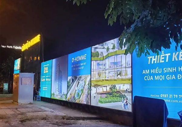 <p style="text-align: center;"><strong>Bảng hiệu Dự &aacute;n</strong></p>